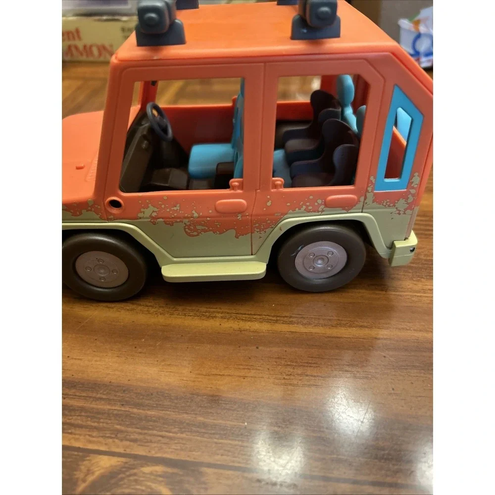 2018 Bluey Cartoon Character Orange‎ Jeep